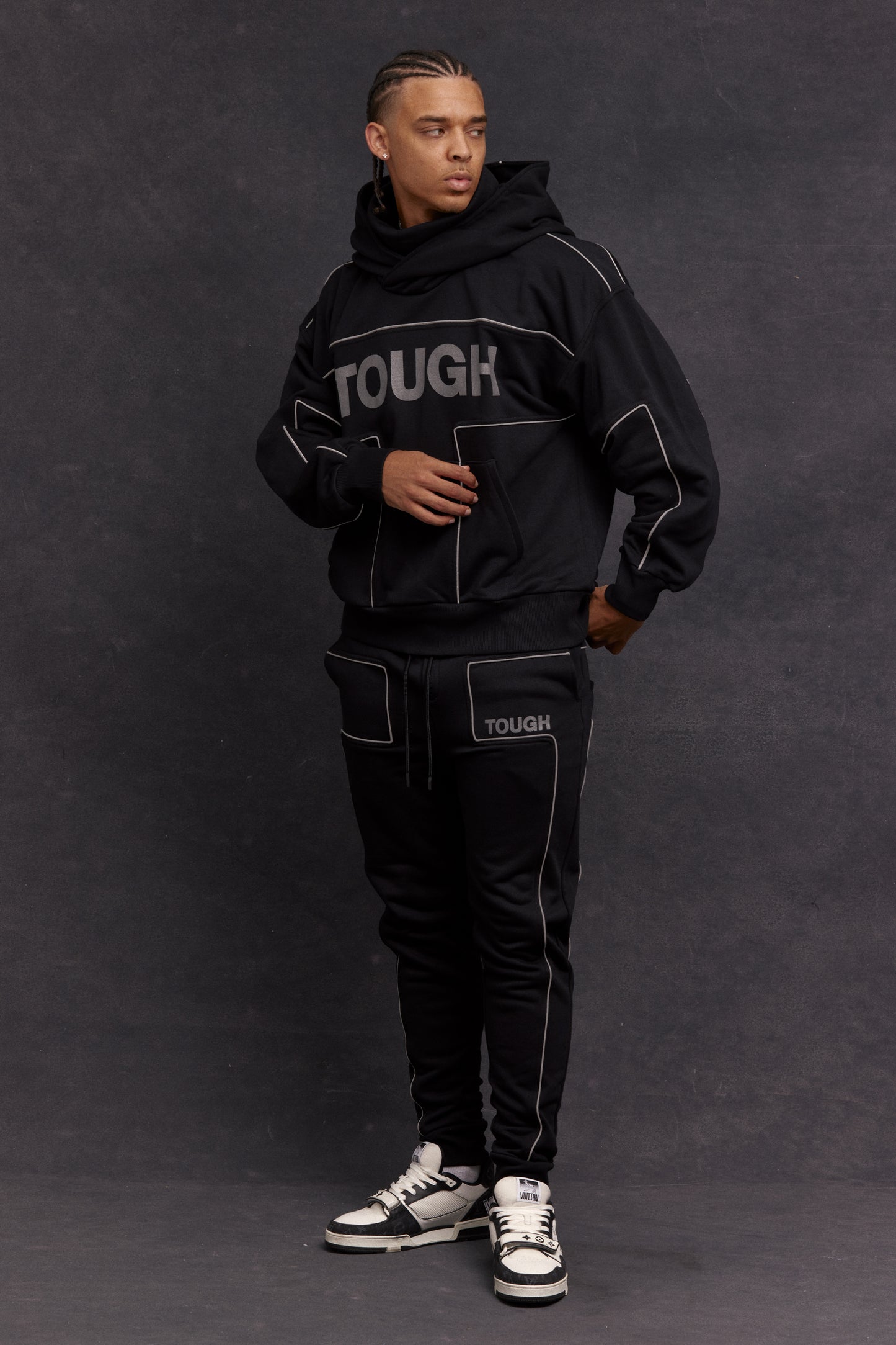 SHINOBI HOODIE - BLACK