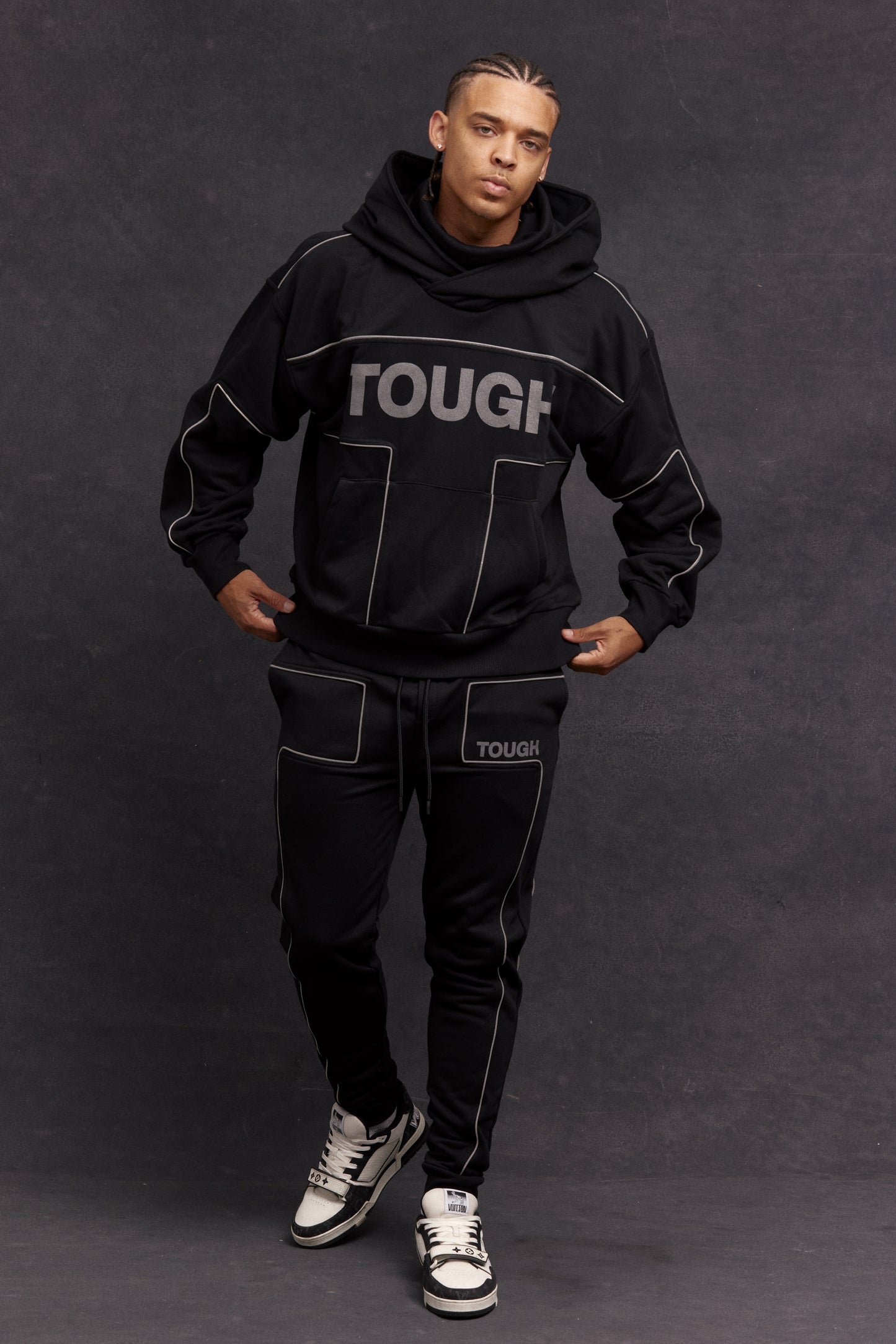 SHINOBI HOODIE - BLACK