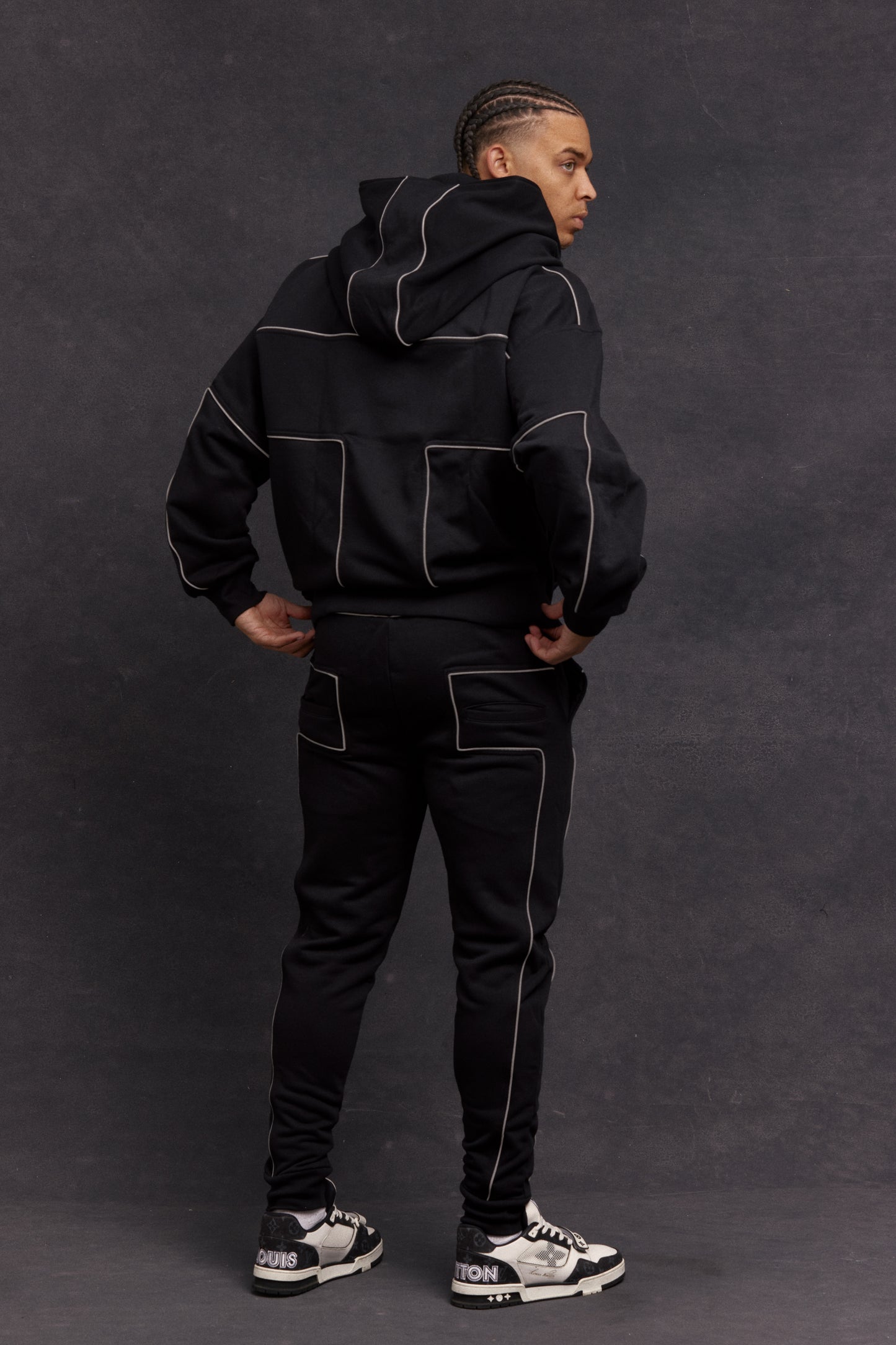 SHINOBI HOODIE - BLACK