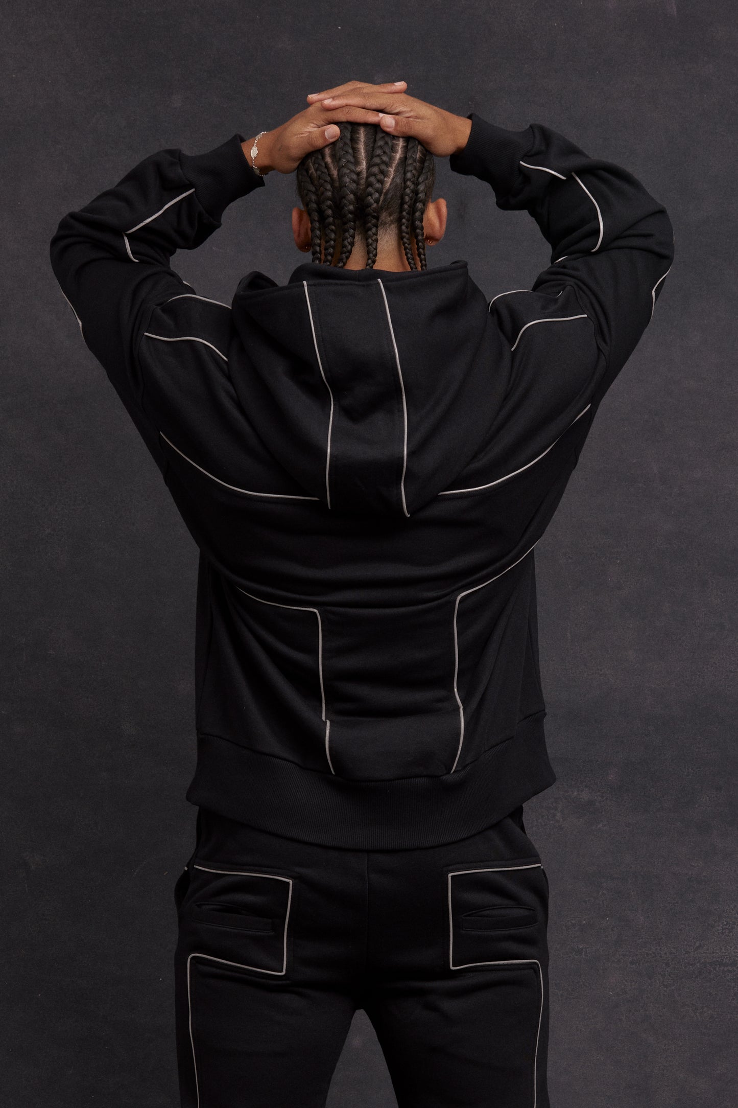 SHINOBI HOODIE - BLACK