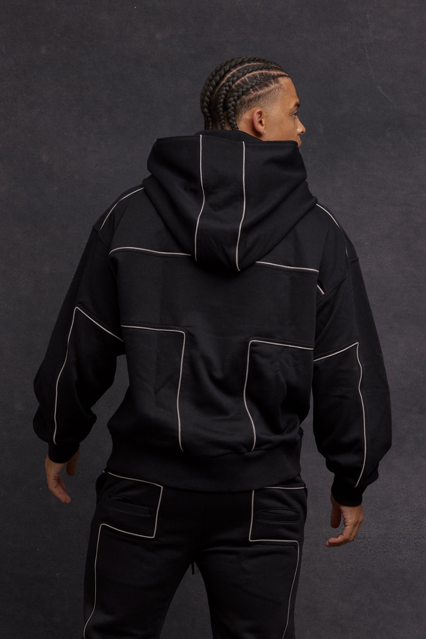 SHINOBI HOODIE - BLACK
