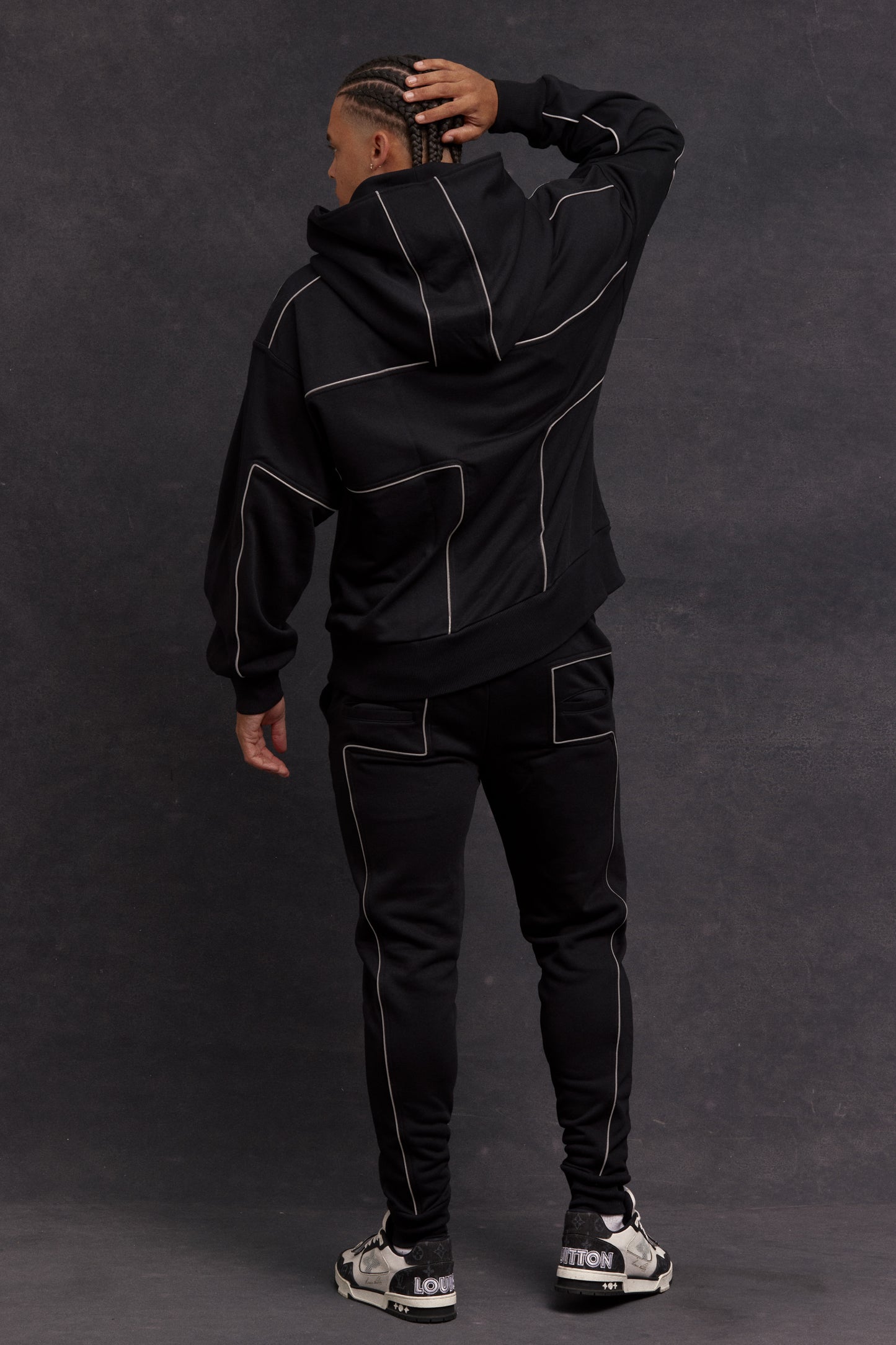 SHINOBI HOODIE - BLACK