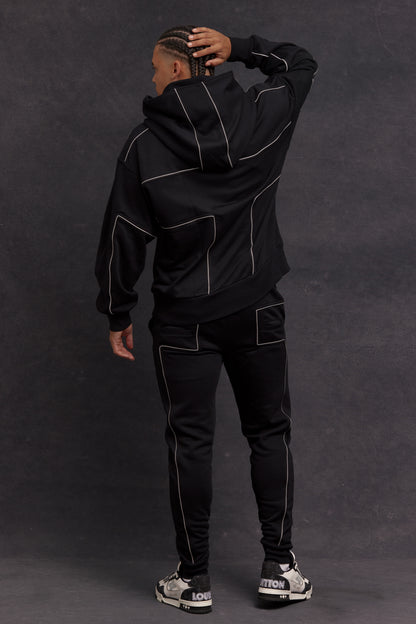 SHINOBI HOODIE - BLACK