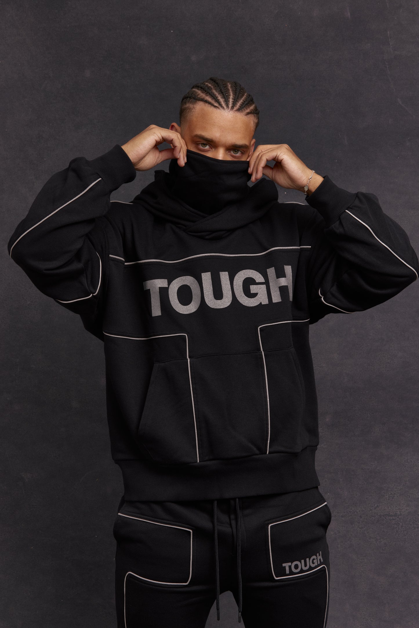 SHINOBI HOODIE - BLACK