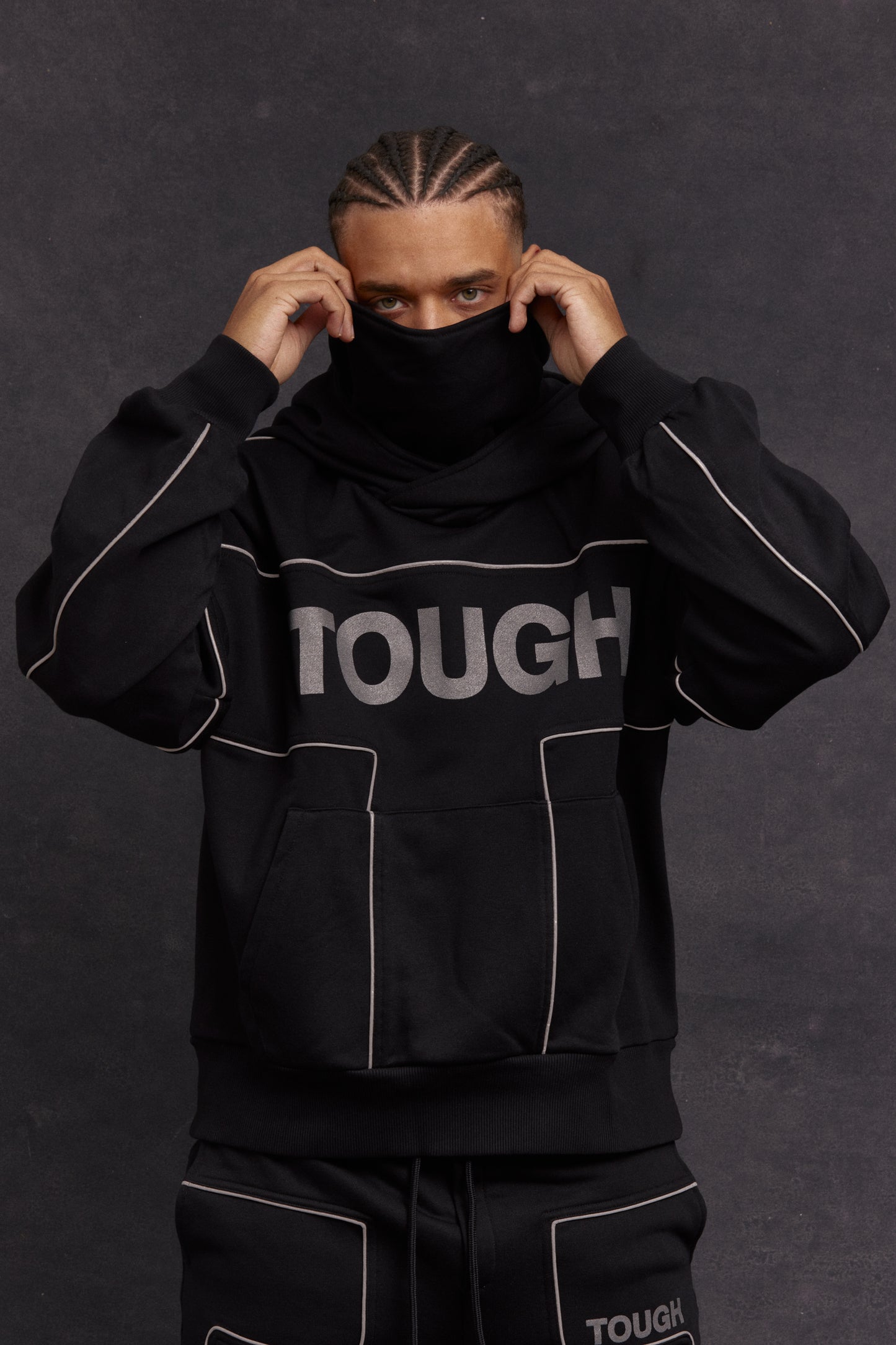 SHINOBI HOODIE - BLACK