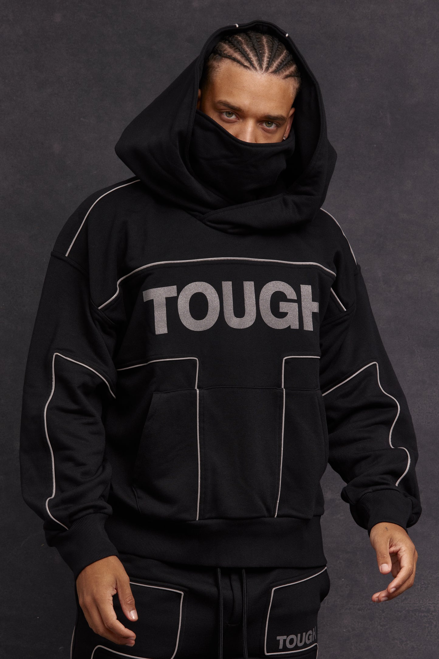 SHINOBI HOODIE - BLACK