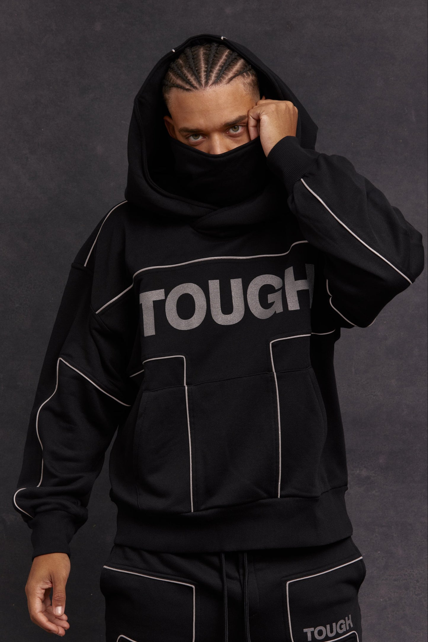 SHINOBI HOODIE - BLACK