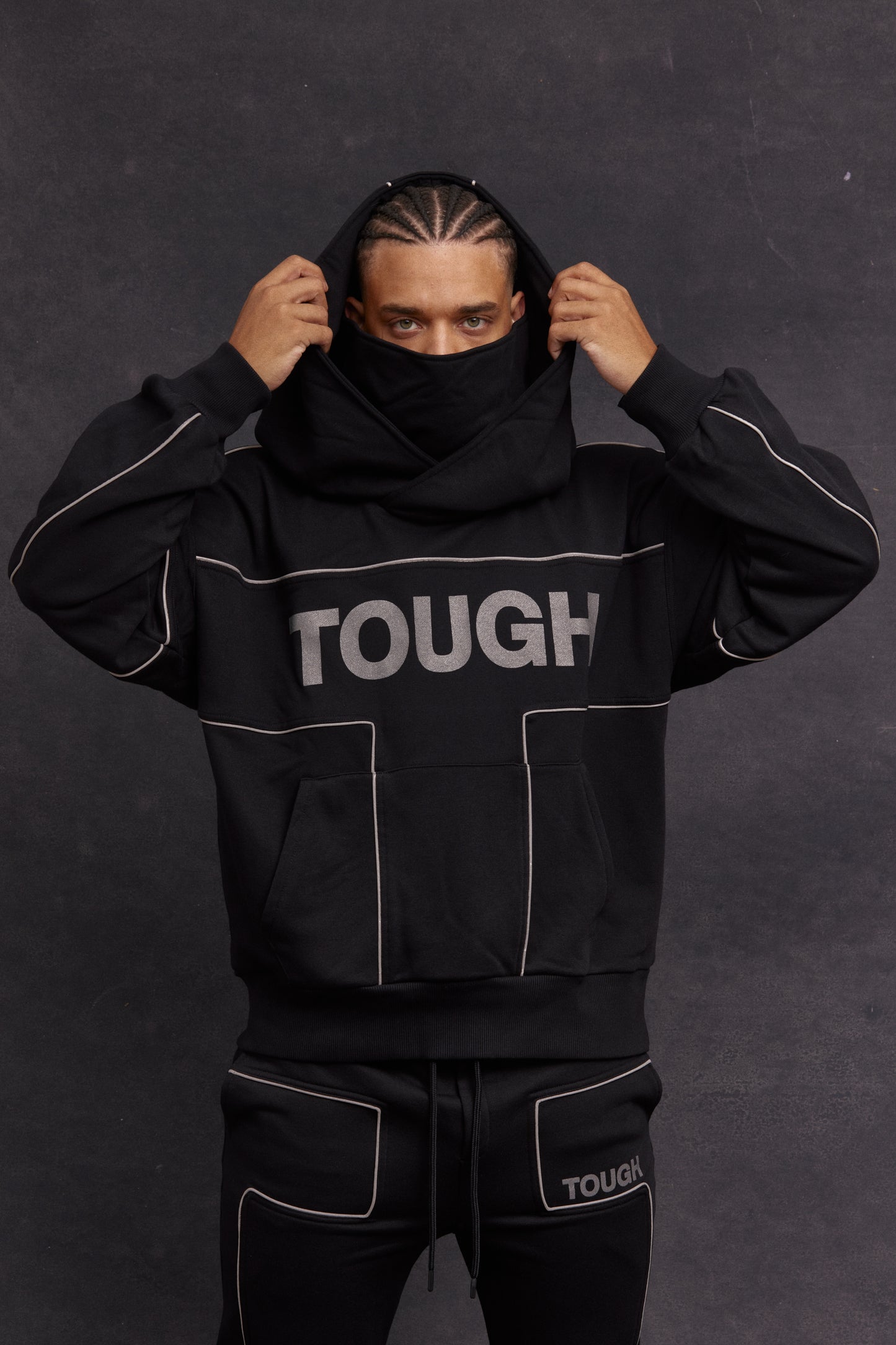 SHINOBI HOODIE - BLACK