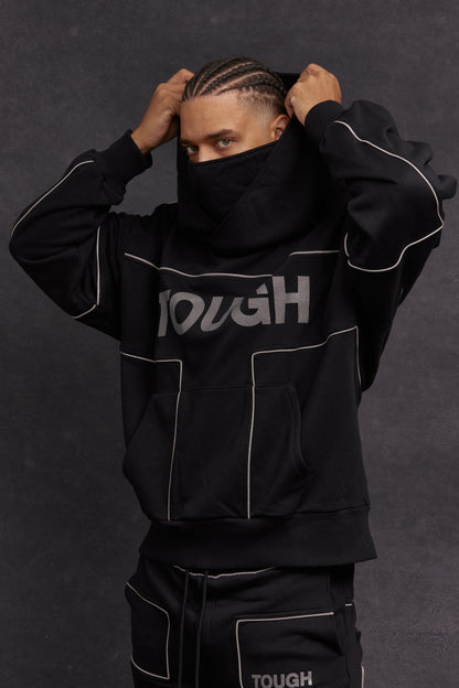 SHINOBI HOODIE - BLACK