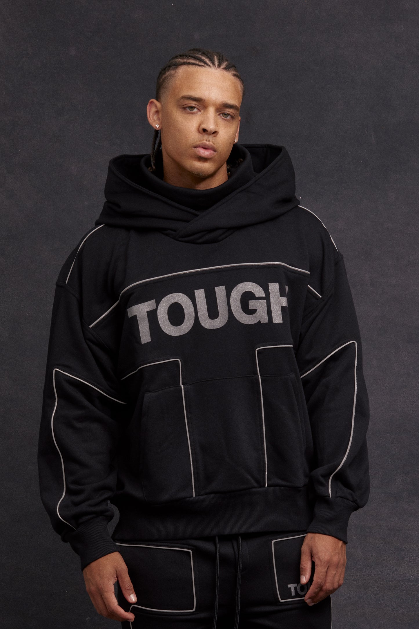 SHINOBI HOODIE - BLACK