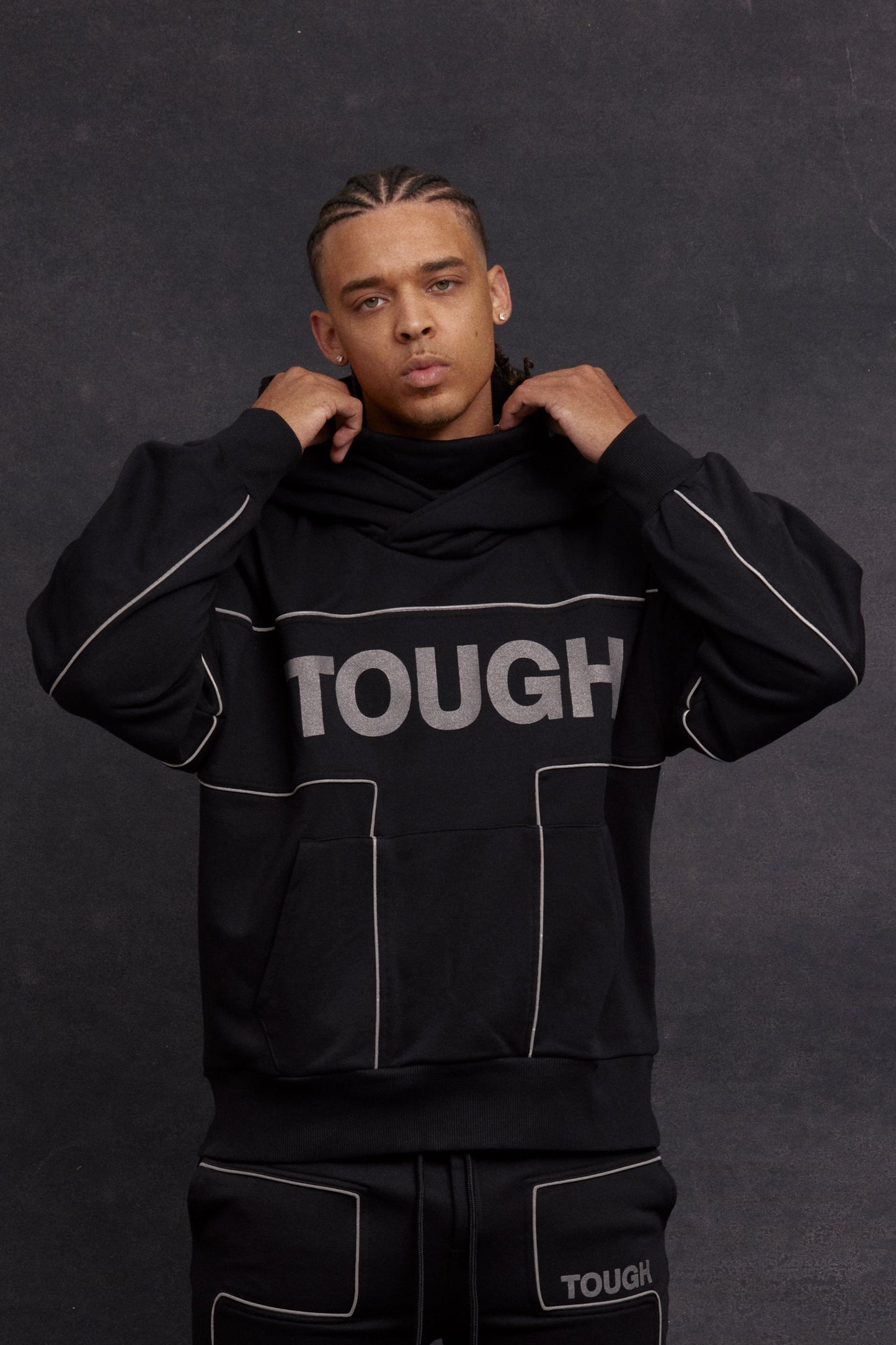 SHINOBI HOODIE - BLACK