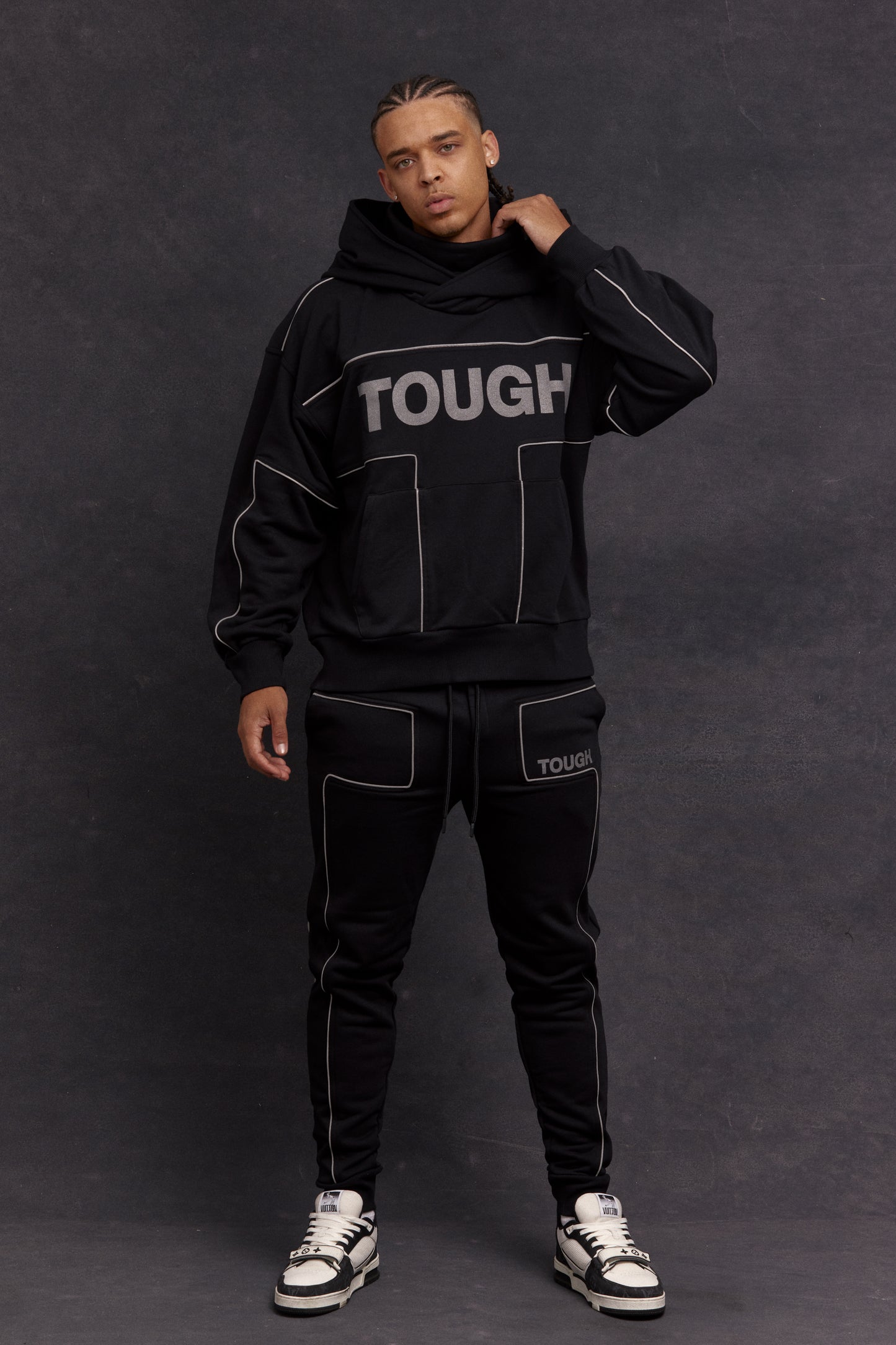 SHINOBI HOODIE - BLACK