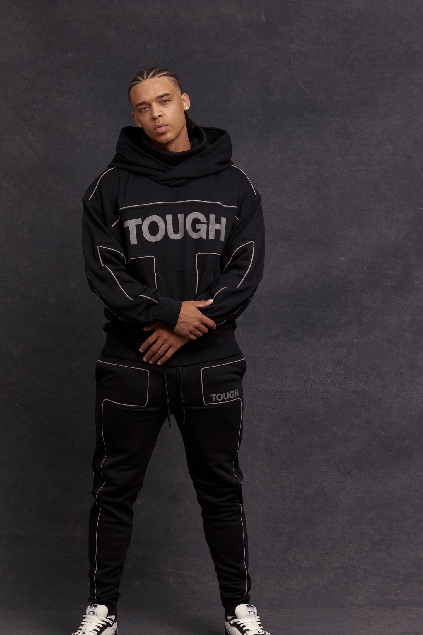 SHINOBI HOODIE - BLACK