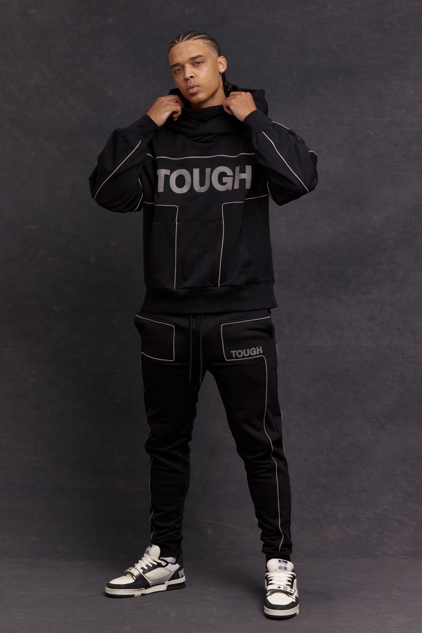 SHINOBI HOODIE - BLACK